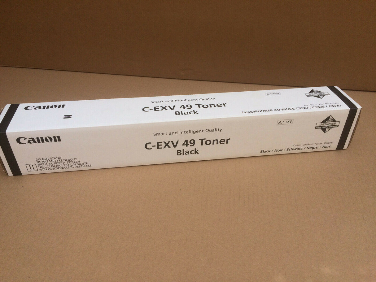 "Original Canon C-EXV 49 Toner Black 8524B002 IR Advance C3320 / C3325 / C3330