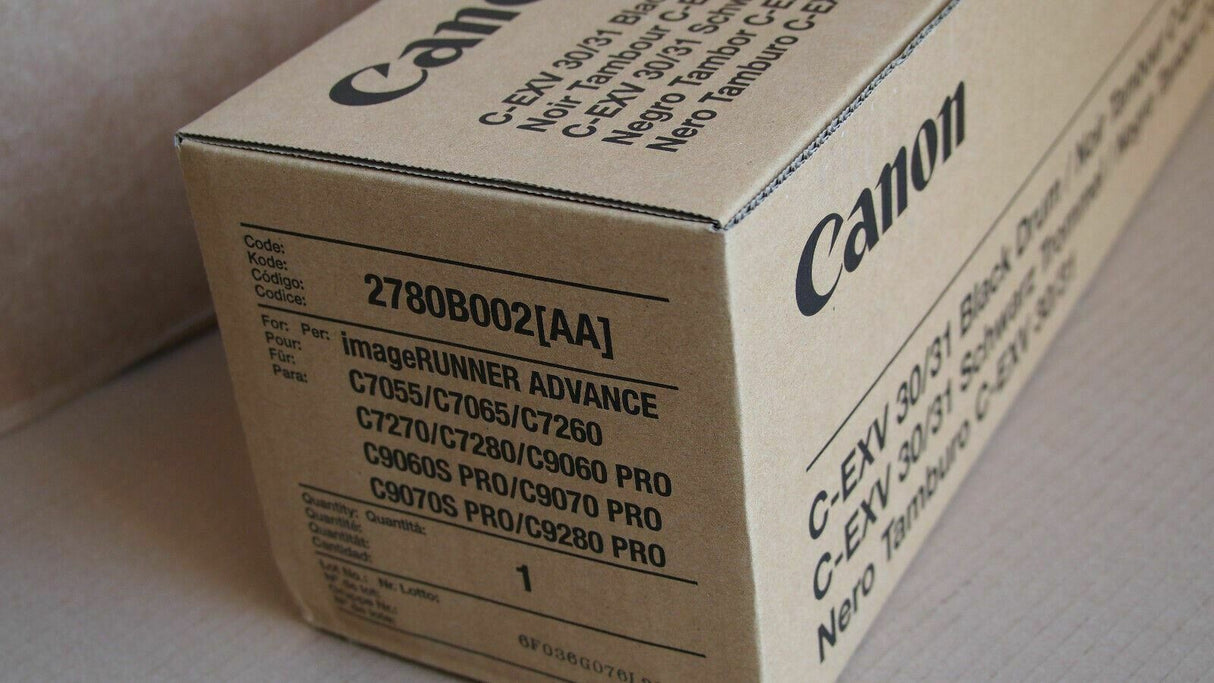 "Canon C-EXV 30/31 Trommel Zwart 2780B002 iR Adv C7055i C7065i C9060 Pro C9070