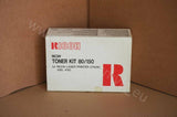 "Originální sada tonerů Ricoh 80 150 5397-26 pro LP4080 4081 4150 NOVÉ OVP