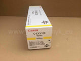 Canon C-EXV 20 Toner Yellow 0439B002 ImagePRESS C6000 6010 7000 7010 NEU