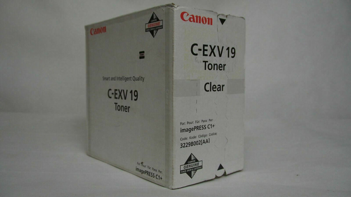 Originální toner Canon C-EXV19 3229B002 imagePRESS C 1 imagePRESS C 1 Plus