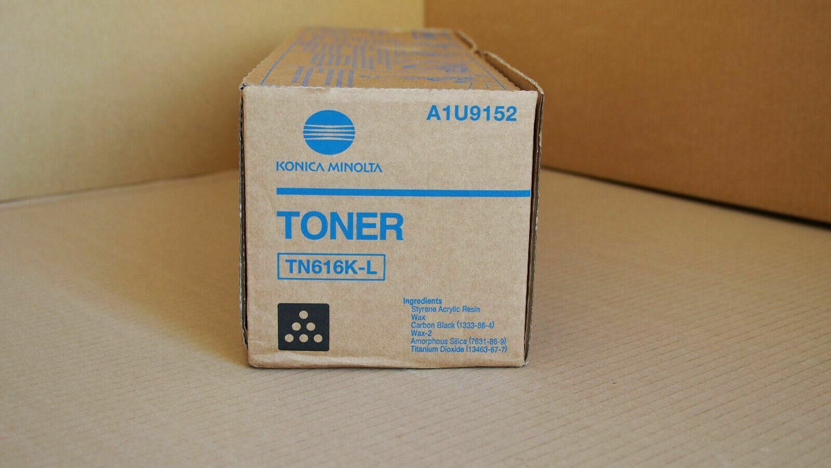 Originální černý toner Konica Minolta TN616-L A1U9152 Bizhub Pro C 6000 NEU OVP