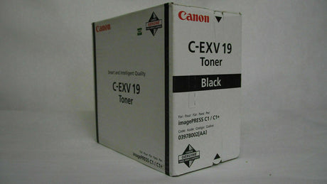Originální toner Canon C-EXV19 černý 0397B002 imagePRESS C 1 imagePRESS C 1 Plus