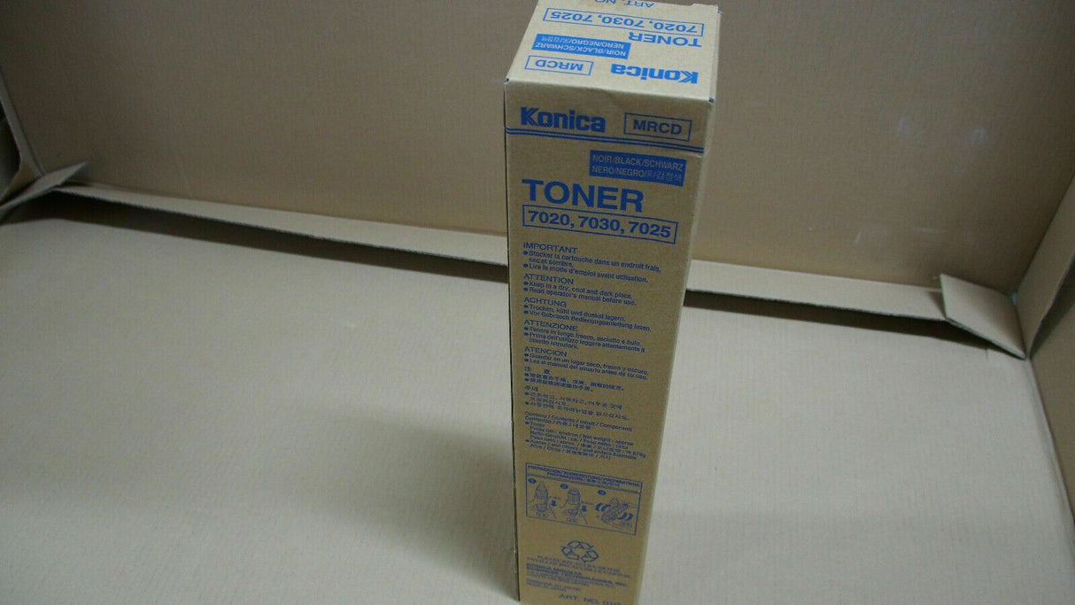 "Original Konica Minolta Toner Black 01QJ for T-7020 7025 7030 P-011 O NEU OVP