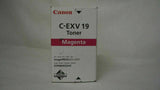 "Original Canon C-EXV 19 Toner Magenta 0399B002 pour imagePRESS C 1 NEW OVP