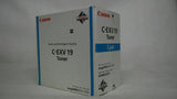 Original Canon C-EXV19 Toner Cyan 0398B002 für imagePRESS C1 C1 Plus Neu OVP^