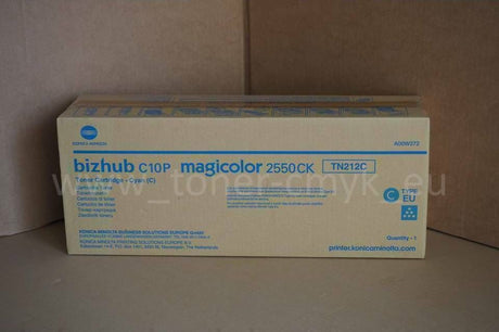 "Originele Konica Minolta TN212C Toner Cyaan A00W372 bizhub C10 C10P