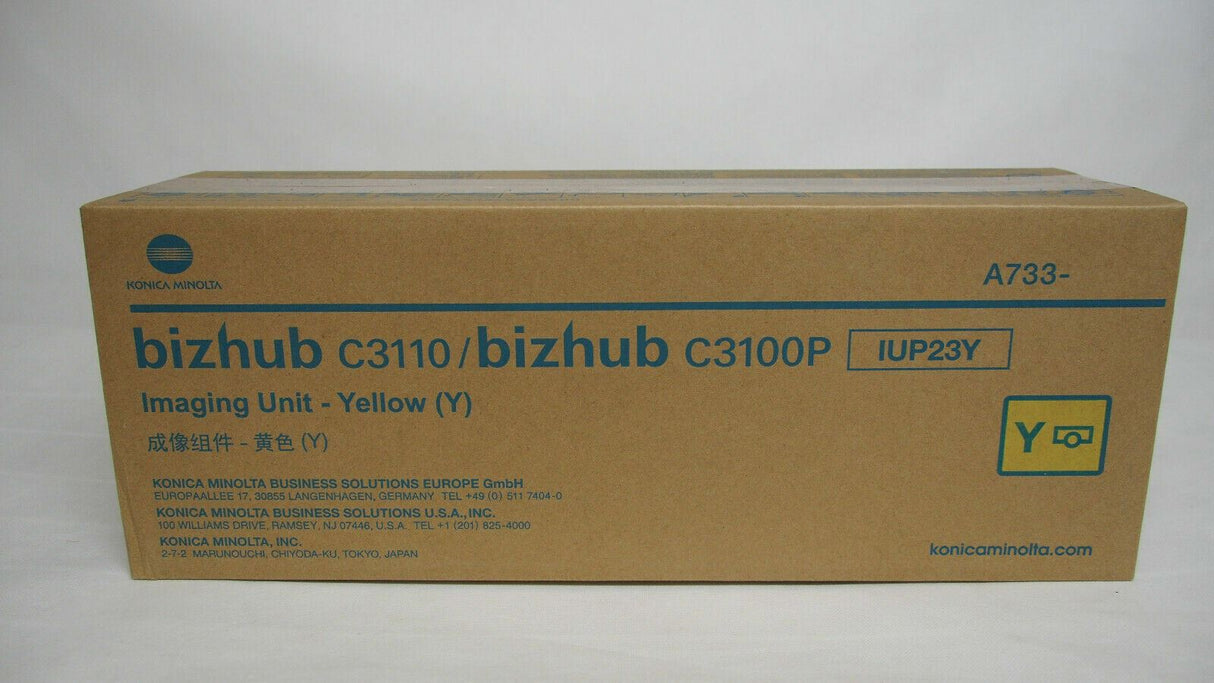 Originální zobrazovací jednotka Konica Minolta A73308H IUP23 žlutá Bizhub Bizhub C 3100