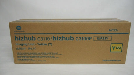 Unité d'imagerie jaune d'origine Konica Minolta A73308H IUP23 Bizhub Bizhub C 3100