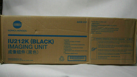 "Original Konica Minolta IU212 Imaging Unit Drum Black A0DE01F für Bizhub C200