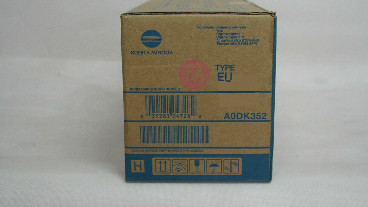 "Originele Konica Minolta Toner Magenta A0DK352 voor 4600 Serie NIEUWE OVP