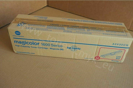 "Original Konica Minolta Toner Magenta A0V30CH pour Magicolor 1650 EN NOUVEAU OVP