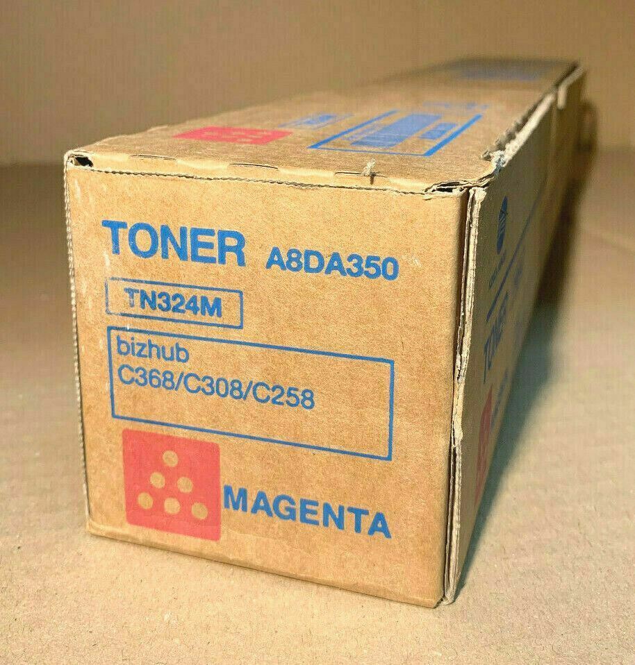 Original Konica Minolta TN324M Toner Magenta A8DA350 für Bizhub C368 C308 C258