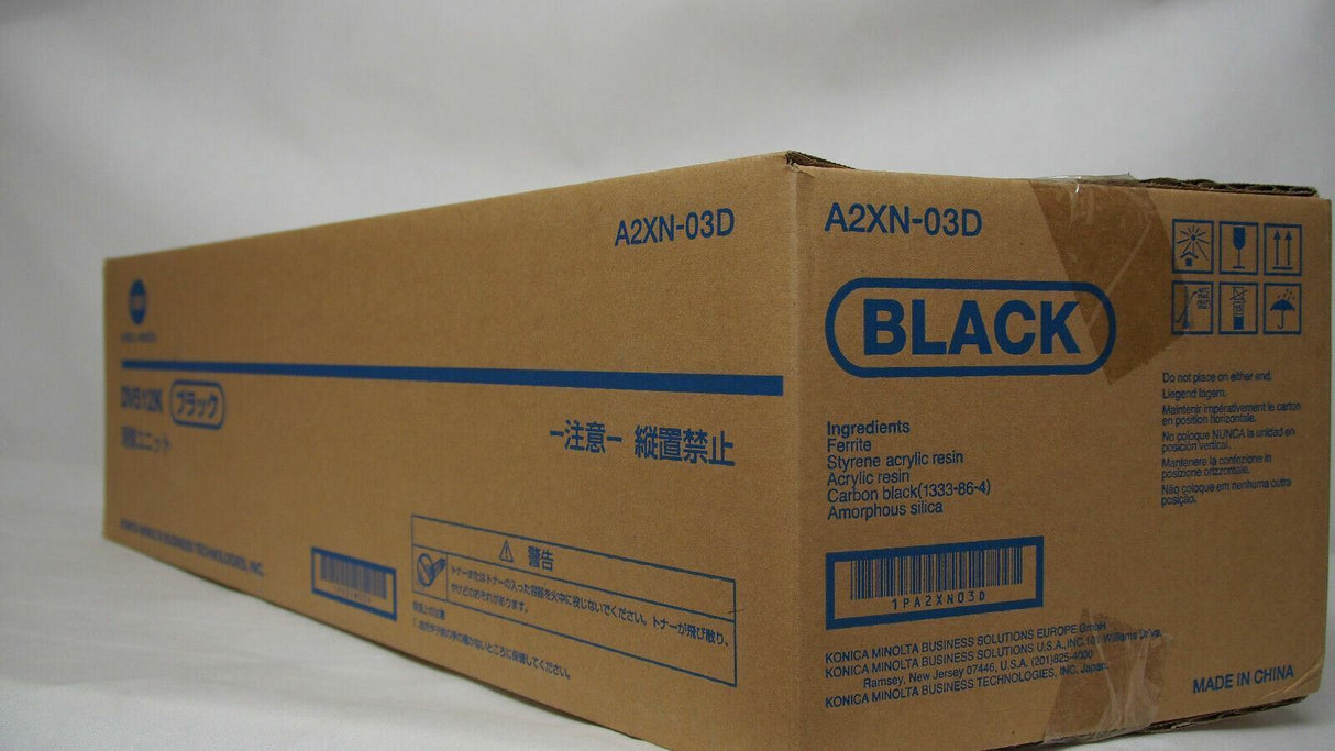 Konica DV-512K Černá vývojová jednotka A2XN-03D pro Bizhub C224 C284 C364 C454 C554