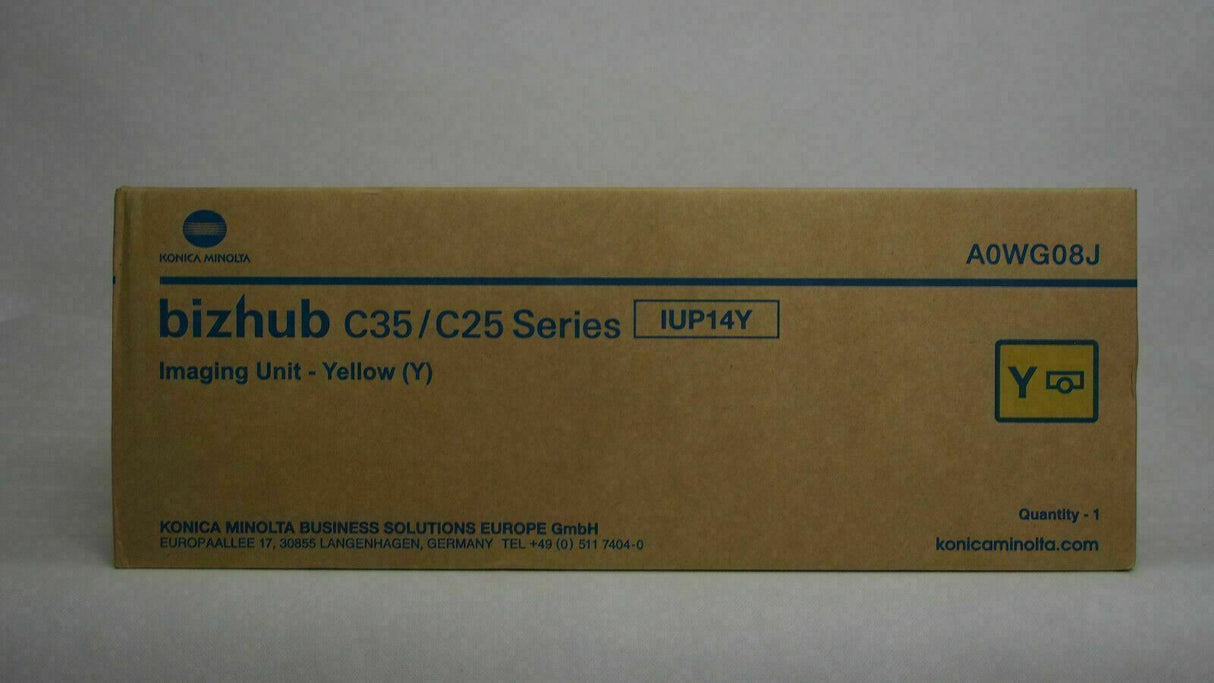 Konica Minolta IUP14Y Drum Drum Yellow A0WG08J for Bizhub C25 Bizhub C35