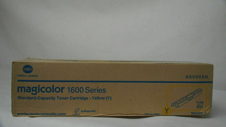 Originální žlutý toner Konica Minolta A0V305H pro Magicolor 1600 NEW OVP
