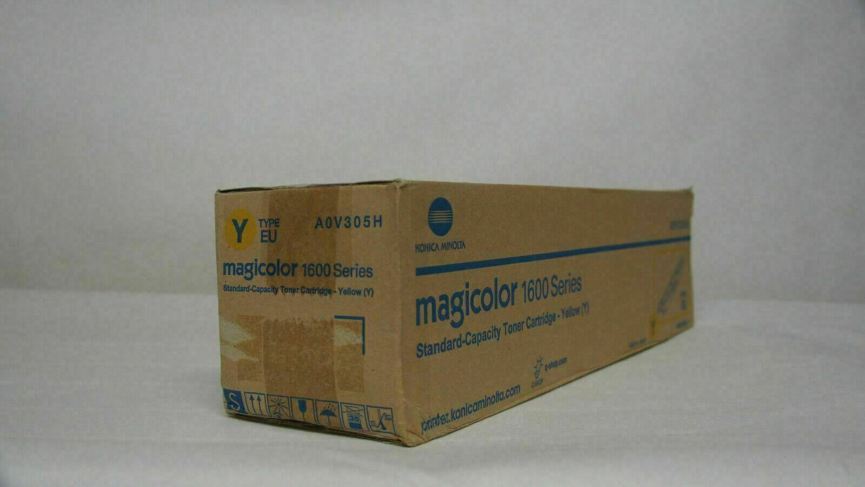 "Original Konica Minolta Toner Yellow A0V305H für Magicolor 1600 NEU OVP