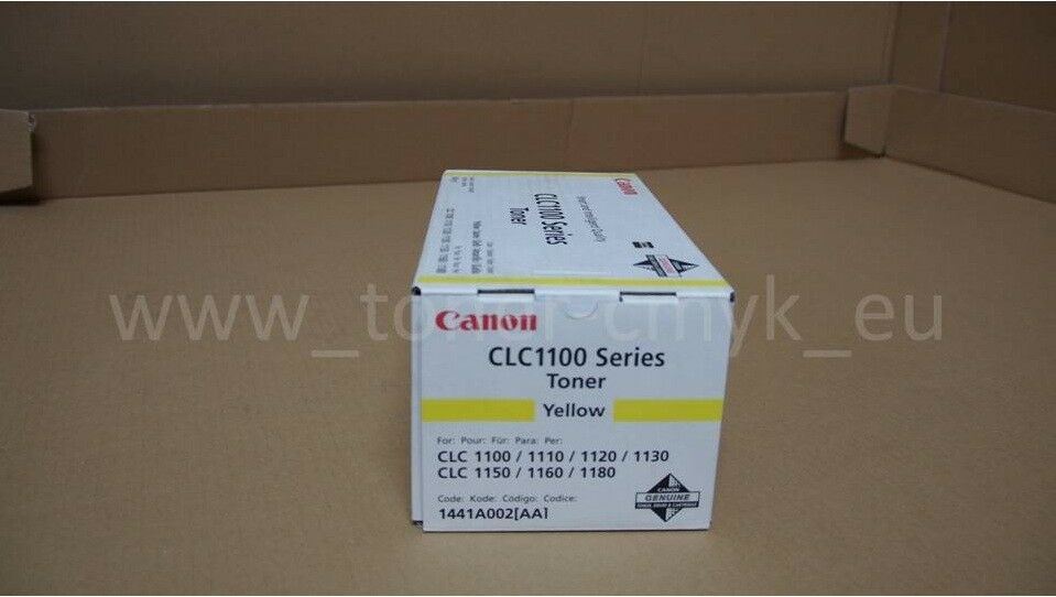 "Original Canon Toner Yellow 1441A002 für CLC1100 CLC 1120 CLC 1130 CLC 1150 NEU