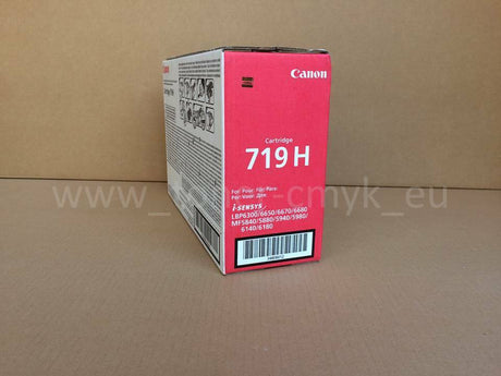 "Original Canon 719H Toner Black 3480B012 I-Sensys LBP-250 Series NEU OVP