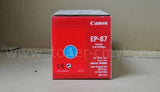 "Original Canon EP-87 Toner Cyan 7432A003 for LBP-2410 LBP-87 NEW OVP 