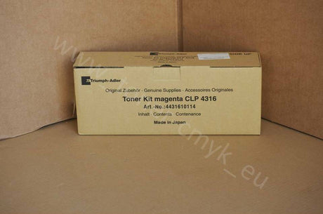 "Kit de copie d'origine Triumph Adler Magenta 4431610114 pour CLP 4300Series 4316 4316