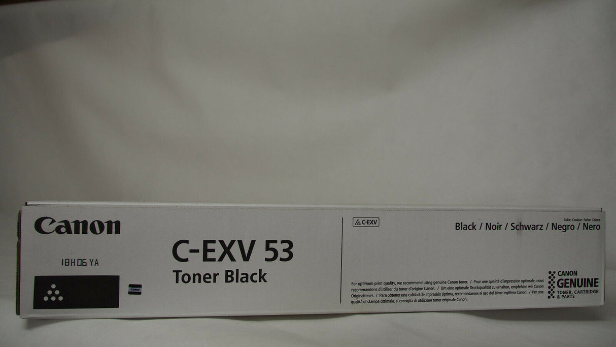 "Original Canon C-EXV 53 Toner Black 0473C002 für IR 4525i 4535i 4545i 4551i 455