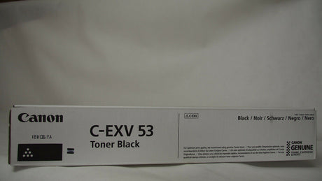 "Original Canon C-EXV 53 Toner Black 0473C002 for IR 4525i 4535i 4545i 4551i 455