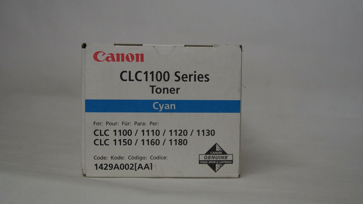 "Original Canon Toner Cyan 1429A002 CLC1100 CLC 1120 CLC 1130 CLC 1150 NEU OVP