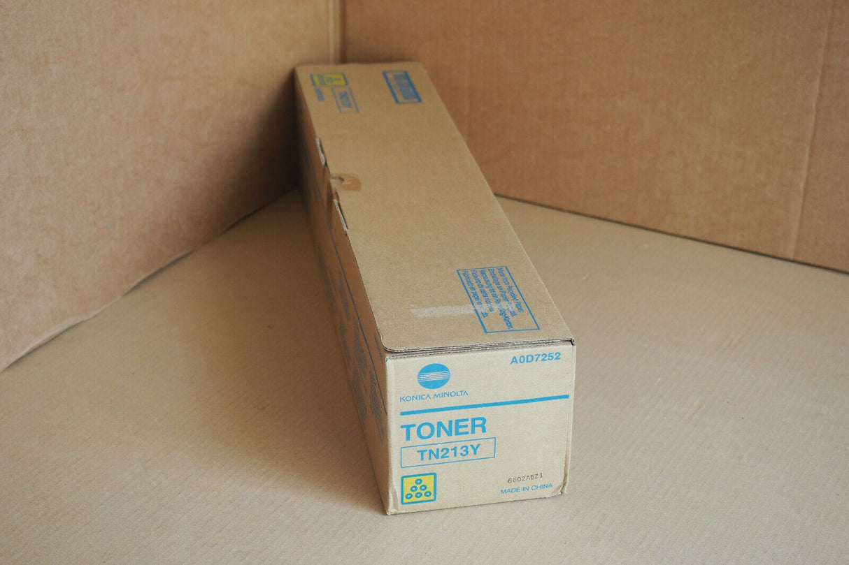 Originální žlutý toner Konica Minolta TN213 A0D7252 pro Bizhub C203 C253 NEU
