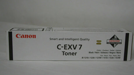"Originele Canon C-EXV7 Toner Zwart 7814A002 voor iR1210 1230 1270F 1570F NIEUW