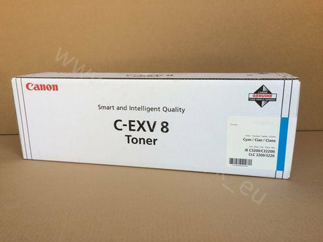 "Toner d'origine Canon C-EXV8 Cyan 7628A002 IR-C 3200 n 3200 3220 n 3220