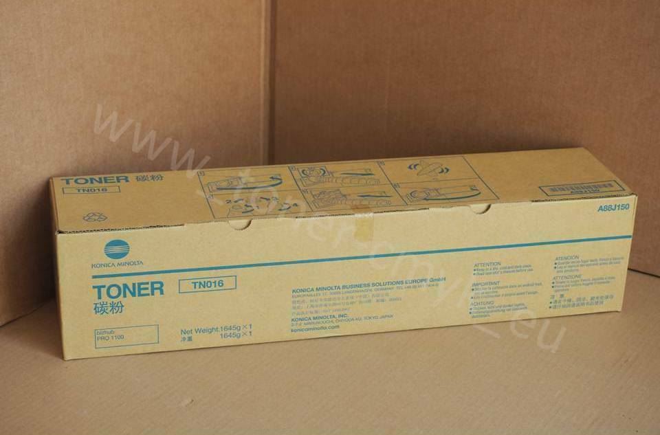 Originální černý toner Konica Minolta TN016 A88J150 pro Bizhub Pro 1100 NEW OVP