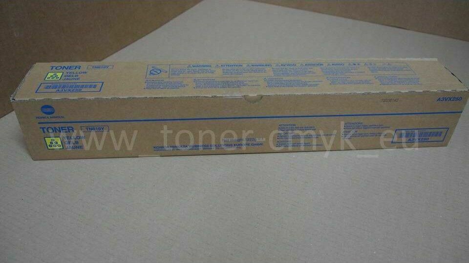 TN619Y Konica Minolta toner žlutý A3VX250 Bizhub Press C 1070 P