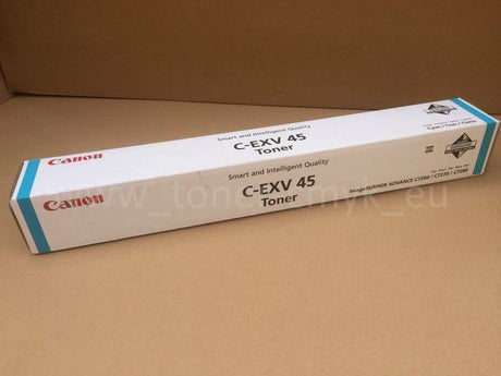 "Toner d'origine Canon C-EXV 45 Cyan 6944B002 pour iR Adv C7260 C7270 C7280 BLEU N