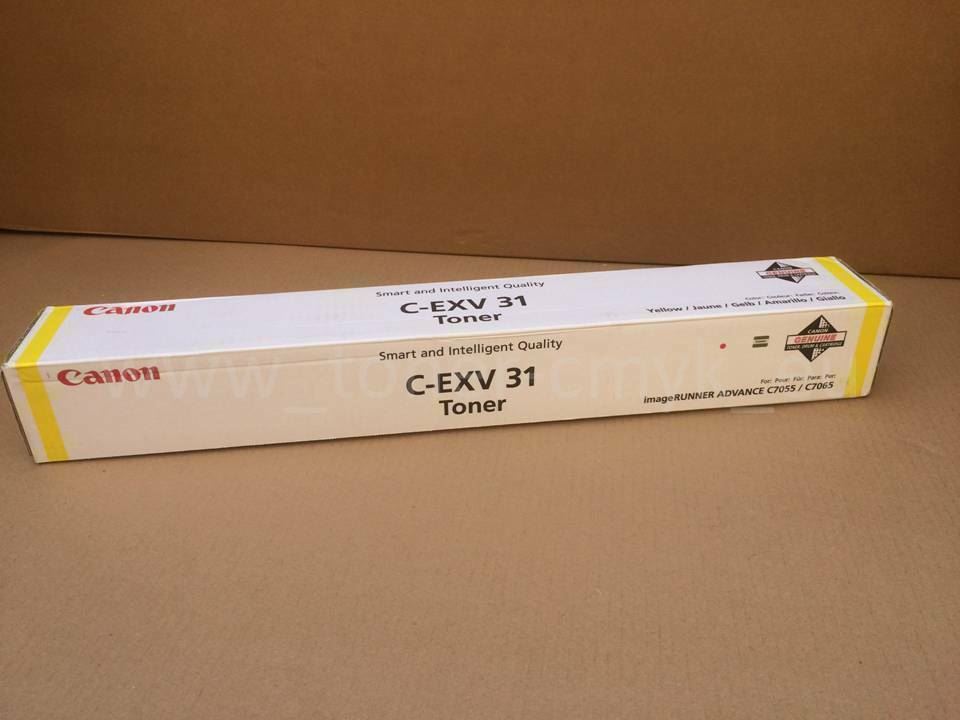 "Original Canon C-EXV 31 Toner Yellow Gelb 2804B002 IR Advance C7055 NEU