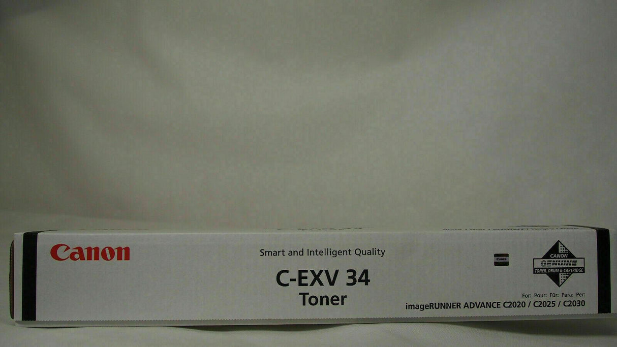 "Originele Canon C-EXV 34 Toner Zwart 3782B002 iR Advance C 2000Series/2020i