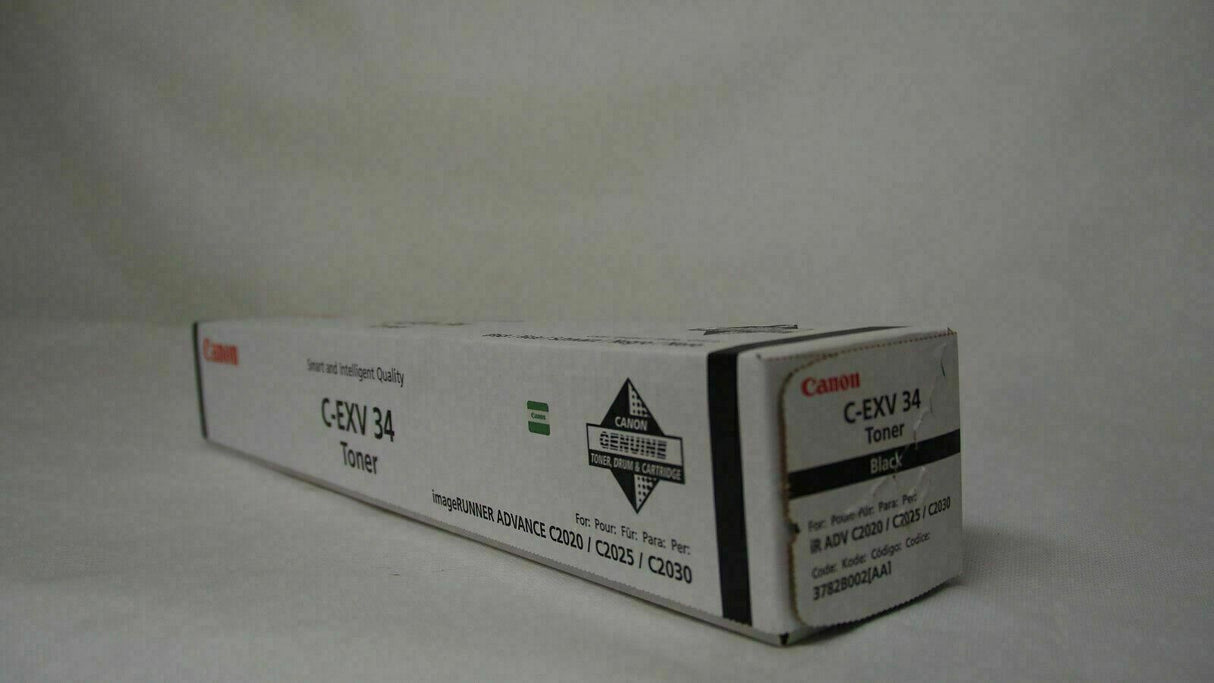 "Original Canon C-EXV 34 Toner Black 3782B002 iR Advance C 2000Series/2020i