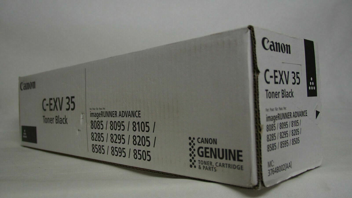 "Original Canon C-EXV 35 Toner Black 3764B002 for iR ADV 8085 8105 8505 8095 858