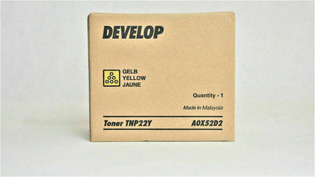 Originální toner Develop TNP22Y Yellow A0X52D2 Ineo + 35 Ineo Plus 35 Ineo + 35