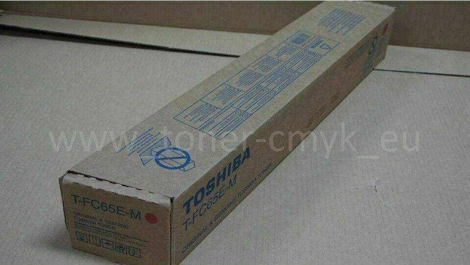 Toner d'origine Toshiba T-FC65E-M magenta 6AK00000183 pour e-STUDIO 5540C 6540 Se