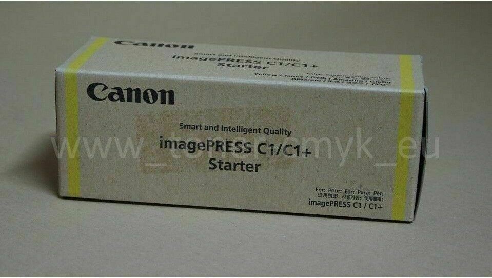 "Original Canon C-EXV 19 Starter Yellow 0404B001 ImagePress C1 C1Plus NEU OVP