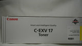 "Original Canon C-EXV 17 Toner Yellow 0259B002 für iR C4080 iR C4080i iR C4580