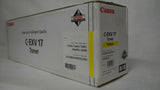 "Original Canon C-EXV 17 Toner Yellow 0259B002 für iR C4080 iR C4080i iR C4580