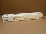 Original Canon C-EXV 28 Toner Cyan 2793B002 IR Advance C 5045 5045i 5250 5255