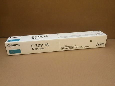 Original Canon C-EXV 28 Toner Cyan 2793B002  IR Advance C 5045 5045i 5250 5255