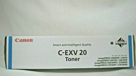 Originální toner Canon C-EXV 20 azurový 0437B002 ImagePRESS C6000 6010 7000 7010