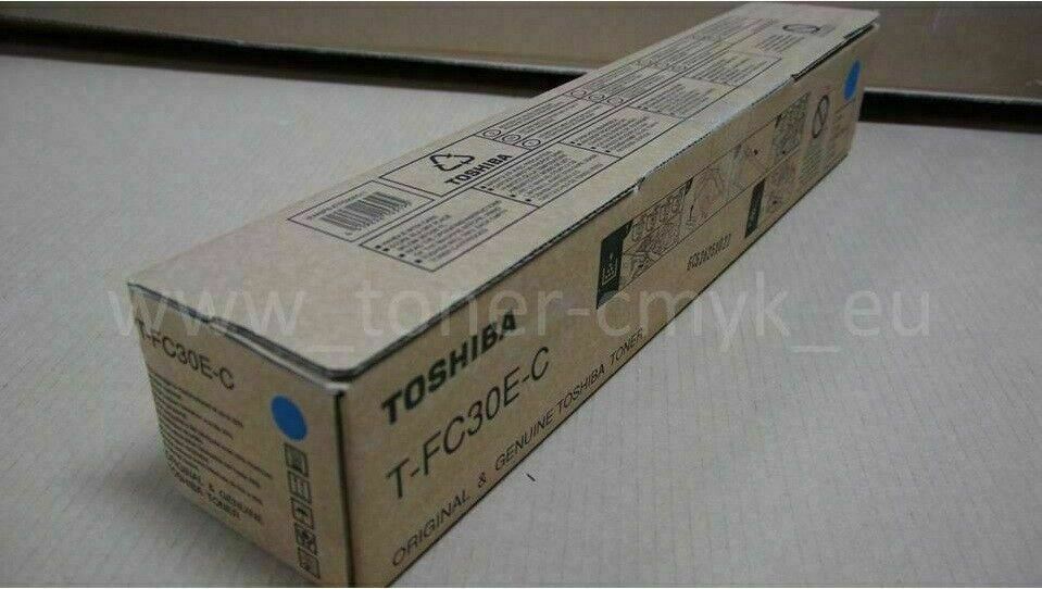 Toner d'origine Toshiba T-FC30E-C Cyan 6AG00004447 E-STUDIO 2050C 2051C 2555C
