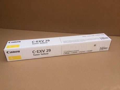 "Original Canon C-EXV 29 Toner Yellow 2802B002 iR Advance C 5030/5030i/5035/5035