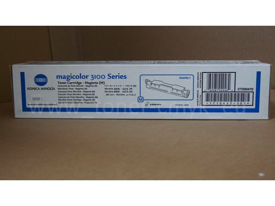 "Original Konica Minolta Toner Magenta 1710490-003 for Magicolor 3100 NEU OVP