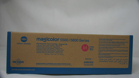 "Toner Magenta d'origine Konica Minolta A06V353 pour Magicolor 5500 NOUVEAU OVP